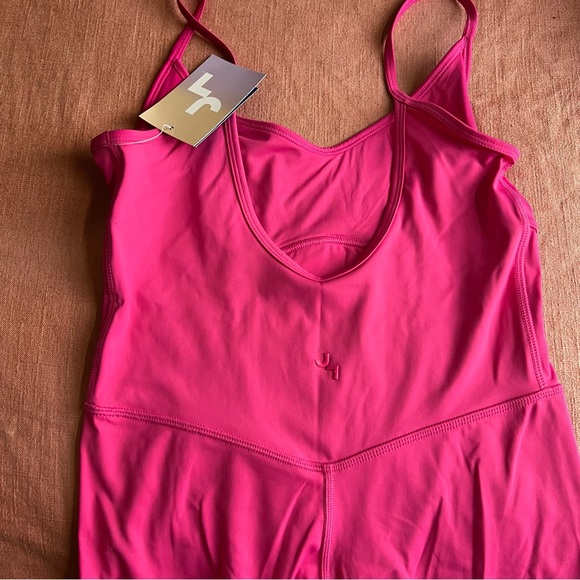 Joylab bubble gum lipgloss  pink jumpsuit bodysuit one piece Medium - Picture 4 of 4